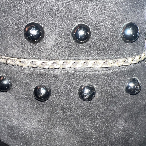 Stuart Weitzman studded knee-high boots size 8 1/2 - Picture 5 of 6